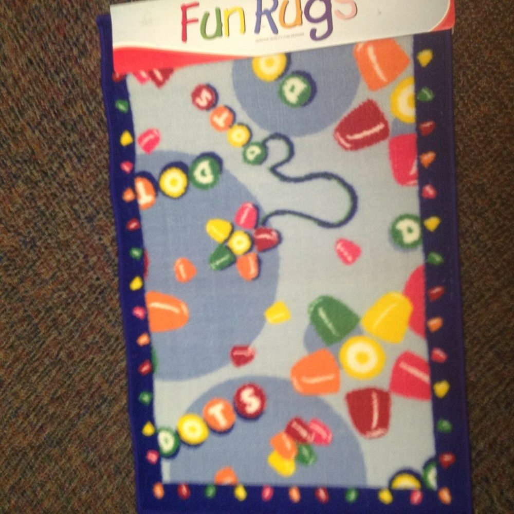 Fun Rugs Kids Dots Candy Area Rug - Multicolor